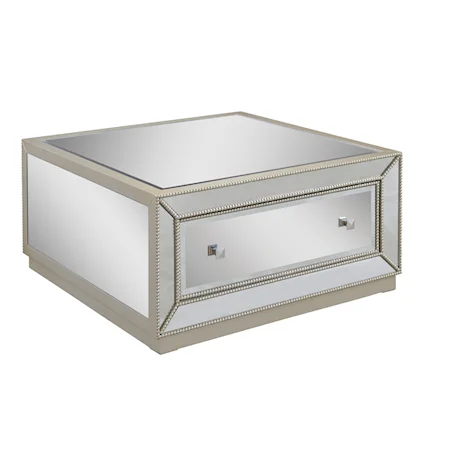 One Drawer Cocktail Table